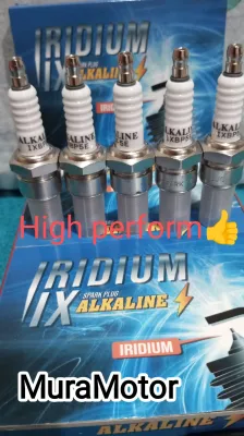 Busi motor Racing Iridium Alkaline IXBP5E Ninja R Ninja RR NSR150R RXZ RXR SATRIA R RX KING VESPA (2TAK DRAT PANJANG)