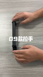 Heavy Duty Antique Industrial Style Black Carbon Steel/Sliding Barn Door Handle/Wood Door Pull Handle