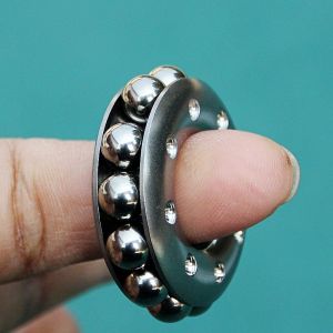 Stainless Steel Ring Toy Stress Relief Rotating Mechanical Buddha Beads Gyrating Segment Noise Gift for Teenagers And Adults