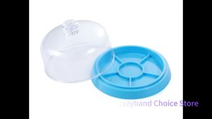 Watchmakers Moistureproof Holder Tray Storage Box Protector 6 Slots Parts Watch Movement Dust Cover Watch Movement Repair Tools