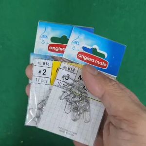 Khóa Lure Snap Japan Nice Snap Nickel