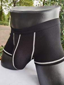 Mens High Elasticity Stretch Boxer Shorts Large Pockets Loose Fit Quick Dry Soft Breathable Summer Fashionable Casual Underwear