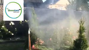 Spuyer Nozzle Sprayer Kabut Embun Kepala 4 Kuningan Untuk Rumah Walet Kandang Ayam Jamur