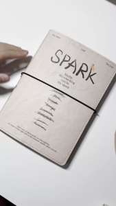 สมุด B6 Junk Journal Book Weekly Planner แผนสัปดาห์ หน้าตารางกริด พกง่าย สไตล์ IG ของขวัญสุดชิค