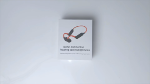 Bone Conduction Hearing Aid Independent Left Right Ear Volume 5 Levels Each Bluetooth Magnetic Charging 8H Battery
