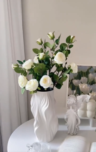 Artificial Peony Wedding Home DIY Decoration Garden Decoration 3 Head Peony Artificial Rose