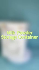 Hntob 1700/2300ml Pop AirTight Milk Powder Storage Container Box Newborn Baby Snacks Sealing Case