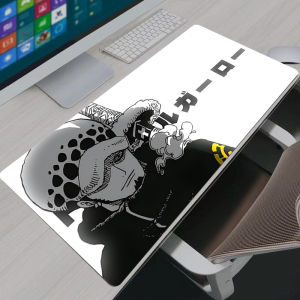 Bandai | Gaming Mouse Pad Gamer Home Computer HD Mousepad Keyboard Pad Carpet Non-Slip One Piece Trafalgar D Water Law Office Mouse Mats