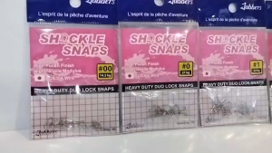 JABBERS SHACKLE SNAPS DUO LOCK SNAPS FISHING HOOK (SKS)