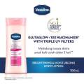 Vaseline healthy bright UV extra brightening gluta glow 200 ml Vaseline body lotion pemutih badan alami anti UV lotion anti UV sunscreen kulit tubuh. 