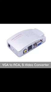 [HCM] Bộ chuyển VGA ra Svideo và AV VGA TO SVIDEO / VGA RA AV / VGA TO AV / Bộ chuyển đổi tín hiệu PC VGA thành TV