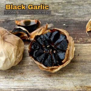 Shop037 BLACK GARLIC (60 Capsules) Heart Problems/High Blood Pressure & High Cholesterol Level/Hypertension