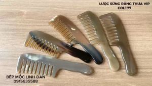[FREESHIP MAX]Lược sừng răng thưa cao cấp size 19cm (COL177) Kiểu dáng châu Âu sang trọng