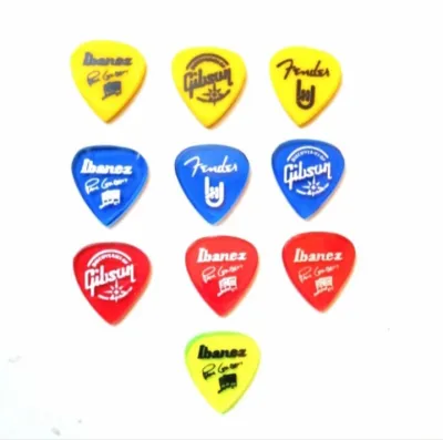 Pick Gitar Akrilik Tebal 2mm ( 10.pcs )