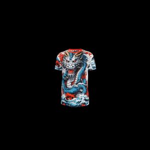 kaos naga pria dewasa / baju kaos pria motif ular naga / kaos motif naga / baju imlek shio naga 2024 / kaos pria kece