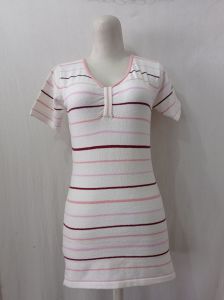 Blouse garis wanita