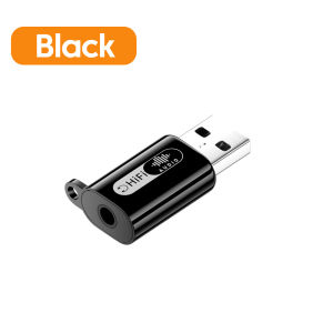 elough | elough USB Male to 3.5mm Jack Headphone Adapter 24bit/96KHz USB A to 3.5 mm Audio Aux Connector for iPhone 15 16 Xiaomi