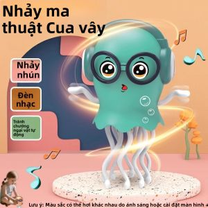 Đồ Chơi Bạch Tuộc Điện Tử Tương Tác Có Nhạc Và Đèn Thú Cưng Nhảy Múa Kỳ Diệu Giúp Giảm Căng Thẳng Và Trang Trí Nhà Cửa Chất Liệu Nhựa ABS Dành Cho Trẻ Từ 3 Tuổi Trở Lên