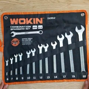 Bộ Cờ Lê Vòng Miệng 12 Chi Tiết 6-22mm Công Nghiệp WOKIN 150812 [Chính hãng – Giá rẻ]