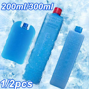 Ice Pack Reusable Gel Cold Freezer Box Cooling Water Injection Crystal Box for Lunch Boxes Picnic Travel Fresh Food Cake Storage