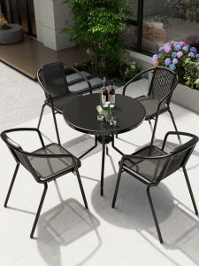 HEIFAN | Outdoor Patio Set Outdoor Rattan Table and Chairs 3 Pieces