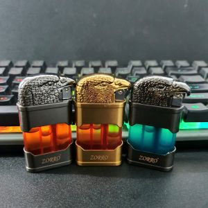 Bật Lửa Gas Lộ Thiên Zorro Đầu Chim Đại Bàng - Hộp Quẹt Thích Hợp Làm Quà Sưu Tầm Quà Tặng