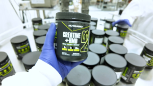 NutraBio Monohydrate Creatine+ HMB Micronized Powder Fast Absorption and Maxizimes Muscle 30ser