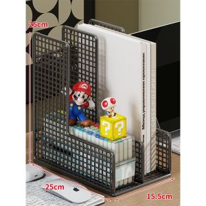 Book Organizer A4 Document Holder Multi-Layer Storage Rack
