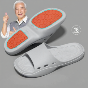FEIZHUXIANSEN | Anti-Slip Anti-Fall Elderly Bathhouse Home Anti-Odor Slippers