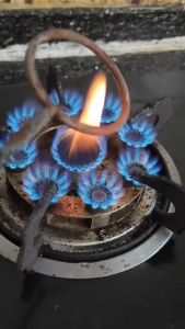 Scalding Bottle Iron Ring Wine Burning Bottle Ring Glass Bottle Cutting Tool Lightweight Cutting Glass Bottle Hard Ceremic Glass Flowerpot Heating Siderosphere Beverage Rust Proof Glass Pipe Easy to Use