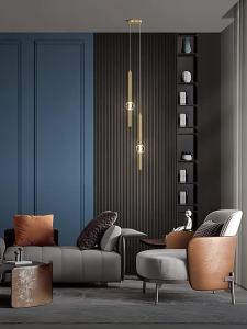 ZHENMEIJU | Minimalist Modern Luxury Creative Copper Crystal Pendant Light