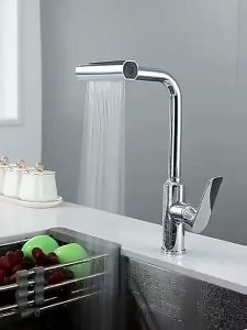 Extender Faucet 4in1 Adapter Kran Wastafel 4 Mode Putar 360