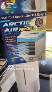 AIR COOLER ARCTIC AIR ULTRA PORTABLE COOLER FOR PERSONAL SPACE HOUSE OFFICE USE COOL AIR CONDITIONING COOLING FAN AIR HUMIDIFIER