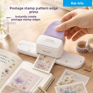 YUGUANG | Creative Stamp Edge Embosser Hole Punch for DIY Handcrafts