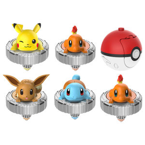 New Pokemon Anime Pikachu Beyblade Magic Gyro Children Arena Pokemon Ball Toys Action Figure Boy Birthday Kids Gift
