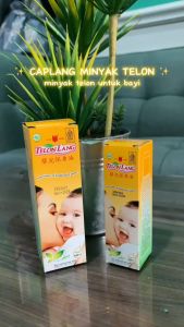 MINYAK TELON LANG 60 ML / MINYAK UNTUK KEMBUNG PADA ANAK / MASUK ANGIN / MABUK PERJALANAN / GIGITAN SERANGGA