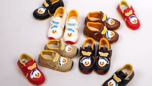 Sepatu Anak BUNYI CIT CIT Laki Laki Model Karakter Donald Duck Usia 1-3 Tahun / Sepatu Bayi Laki Laki 1 Sampai 2 Tahun / Sepatu Anak Balita Laki Laki