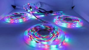 🔥Ready Stock🔥Waterproof LED Strip Light RGB LED Light Strip 2835/5050 LED Lights Color Changing Strip Lights lampu led