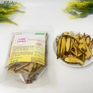 Cam Thảo Thái Lát Sấy Khô Loại 1Pha Trà Thanh Nhiệt Giảm Ho Hạ Sốt Giải Độc Cơ Thể - An Hoà Phát
