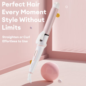 Vermax 2-in-1 Hair Curler & Straightener 32mm Ceramic Fast Heating Negative Ion Hair Care Smoothing Hair