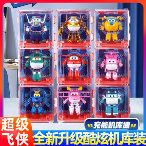 Audi Double Drill Superhero Electric Energy Robot Garage Transforming Educational Toys for Children Building Blocks Models