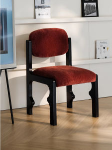 MU FENG ZHI NAN | Vintage Style Makeup Stool with Backrest