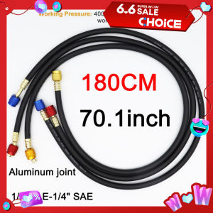 Rubber Material R410A 1/4 SAE  Charging Hose Set HVAC Air Condition Refrigerant Charging Hoses 4000psi burst/800psi Max