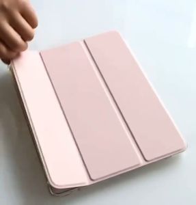 Infinix Xpad 11\" 2024 Flip Cover With Slot Pen Silikon Transparan Leather Trifold Magnetic Auto Lock