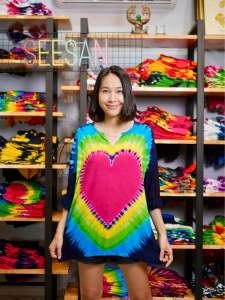 มาใหม่ เสื้อสปันเรย่อน ลายหัวใจ 🎉ใส่ได้ทั้งชายและหญิง รหัส R28