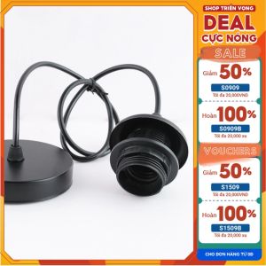 Bộ dây đui đèn trang trí quán cà phê nhà hàng đèn trang trí treo trần 1m bền đẹp - 08520065