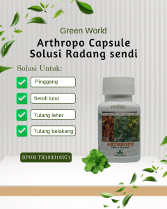 Green World ArthroPower - Solusi Alami untuk Radang Sendi
