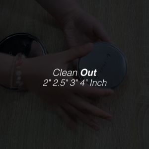 VONE Tutup Septic Tank Pipa Kontrol Brass Clean Out Chrome 2" 2.5" 3" 4" Inch