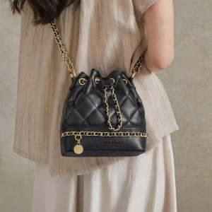 CinvaiKrose | Chic Leather Bucket Bag Shoulder