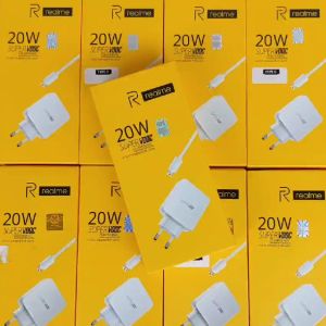 Charger Carger Casan Cas Realme 2 3 Pro 5 5i 5s U1 Narzo 50i Prime C33 C31 C30 C21 C21Y C20 C12 C11 C3 C2 C12A 20W MICRO USB TYPE C Super VOOC Fast Charging Original 100%